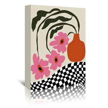 Miho Checkered Retro Flower Potsnap Iphone 13 Mini Case - Society6 : Target