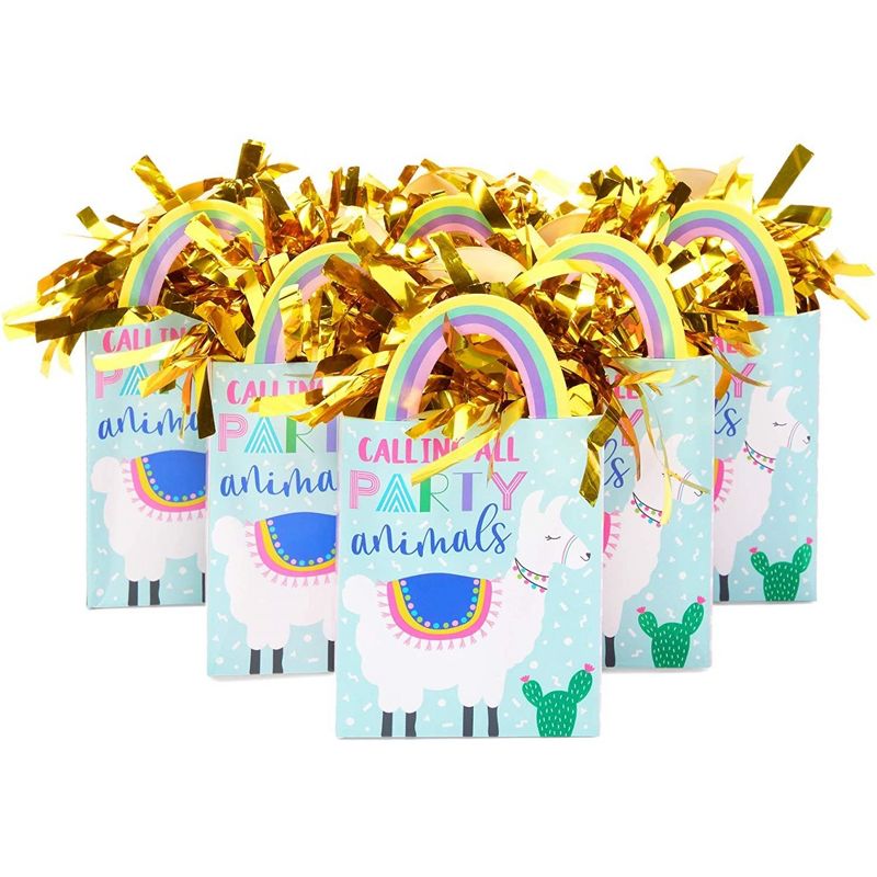 Blue Panda 6 Packs Llama Gift Bag Balloon Weights, Birthday Party Decorations, 6 oz, 3 of 6