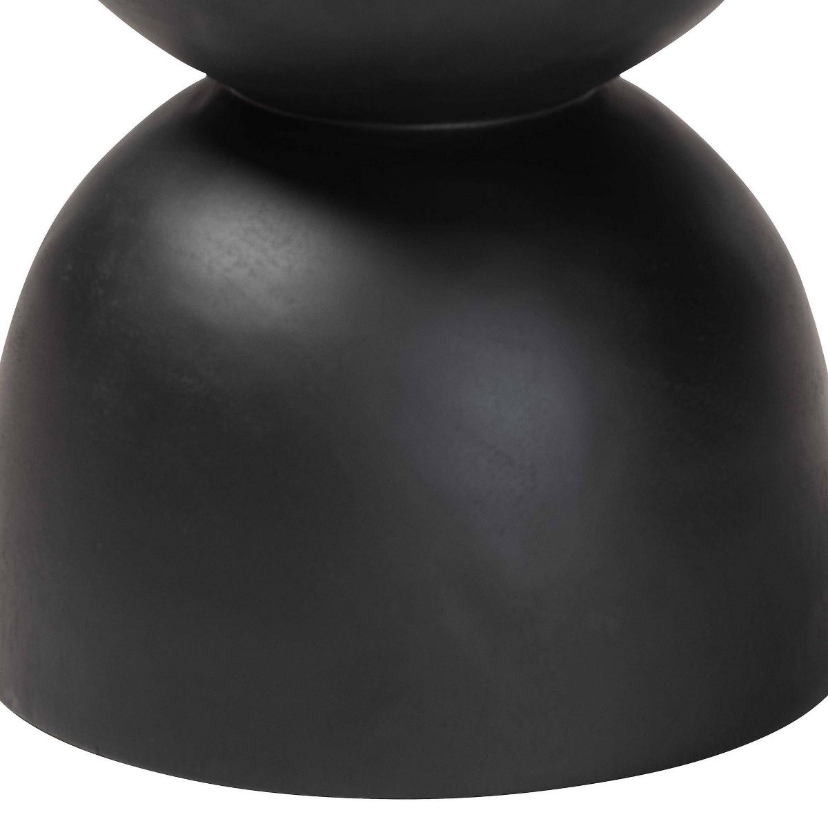 bali & pari Nomiki Solid Suar Wood Side Table Blac - thumbnail 2