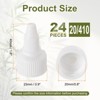 Unique Bargains Liquid Dispensing PP Squeeze Bottle Twist Top Caps 24 Pcs - 2 of 4