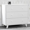 Delta Children Ava 3-Drawer Dresser with Changing Top - White - image 3 of 4