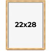PosterPalooza | Minimalist Shadow Box Brown Picture Frame - UV Acrylic, Backing, Hanging Hardware - 2 of 4