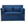 VYNXARIA 46inch Pull-out Sleeper Sofa bed, can be easily converted into a twin size bed,Blue - 4 of 4