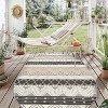 World Rug Gallery Marbella Contemporary Boho Indoor/Outdoor Area Rug - 2 of 4