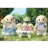 Calico Critters Flora Rabbit Family, Set of 5 Collectible Doll Figures - 2 of 4