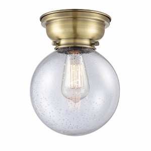 Beacon - 1 Light Flush Mount In Industrial Style-9.15 Inches Tall and 8 Inches Wide - 1 of 1