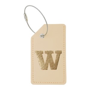 Unique Bargains Luggage Tag Khaki 1 Pc - 1 of 4
