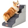 ZOMISIA Dog Stairs for High Beds - Pet Stairs Ramp for Couch, 35D Foam Dog Steps for Small to Large Pets, with Non-Slip Bottom - 2 of 4