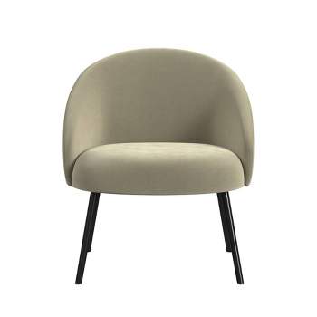 Modern Velvet Accent Chair - HomePop