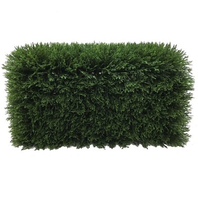 Artificial Cedar Hedge (L24"xW12"xH12" UV) - Vickerman