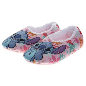 Disney Character Slippers for Women's - Stitch, Minnie & Nightmare Before Christmas Design Multicolor Comfy Cushioned Warm (Women’s – Adult) - 1 of 4