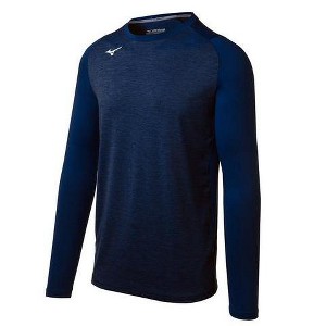 Mizuno Youth Boy's Mizuno Alpha Stretch Sleeve Crew - 1 of 3