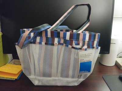 Mesh Shower Caddy Striped - Room Essentials™