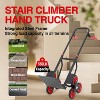 330 LBS Stair Climbing Cart Folding Hand Truck Dolly With Telescoping Handle - 3 of 4