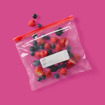 Quart Slider Storage Bags - 20ct - up&up™