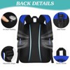 Soccer Bag, Soccer Backpack, Basketball Backpack with Cleat Shoe and Ball Compartments Sports Backpack for Volleyball Football for Men Women (Blue) - 4 of 4