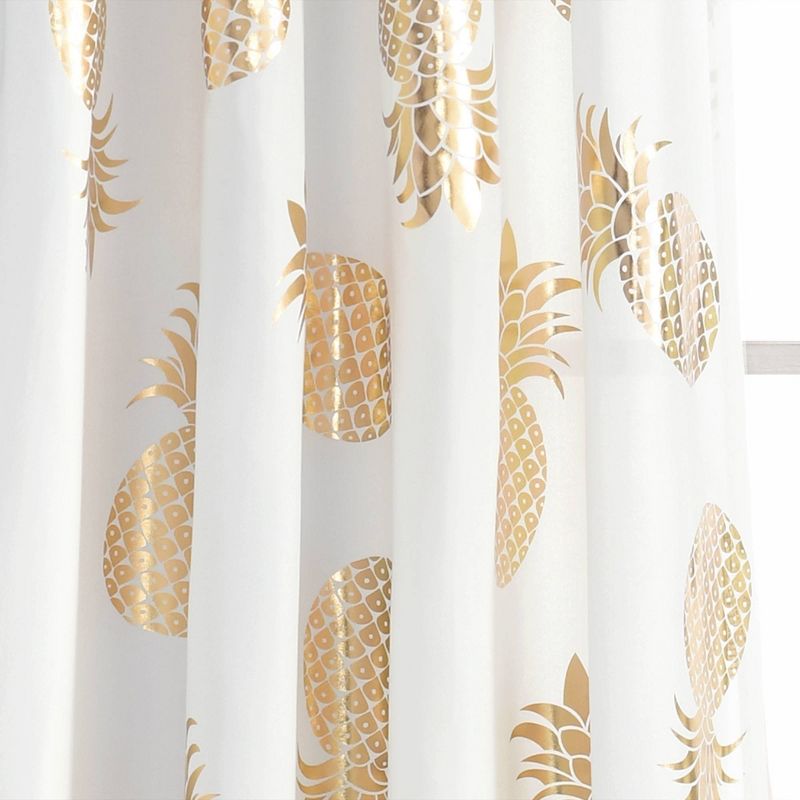 Pineapple Toss Window Curtain Panels - Lush Décor, 4 of 8