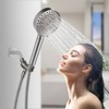 Cobbe Filtered Shower Head with Handheld, 6 Spray Modes, Water Softener Filters - Remove Chlorine, Reduce Dry Skin - Brushed Nickel - 2 of 4