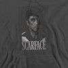 Scarface B&W Tony Adult Pull-Over Hoodie - 2 of 4
