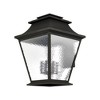 Livex Lighting Hathaway 6 - Light Wall Light in  Black - 4 of 4