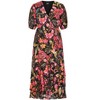 Women's Plus Size Bea Print Dress - black | CITY CHIC - 4 of 4