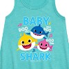 - Baby Shark - Baby Shark Family Doo Doo Doo Graphic Sleeveless Aline Dress - 2 of 4