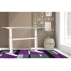 Vynxaria 47" White Tech Standing Desk Adjustable Height Spacious Workspace Sturdy Steel Frame USB Charging Ports - 4 of 4