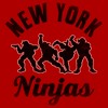 Men's Teenage Mutant Ninja Turtles Distressed New York Ninja Silhouettes T-Shirt - 2 of 4