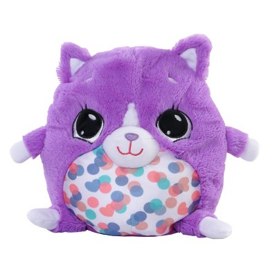 purple cat plush