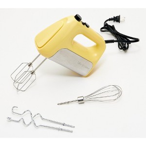 Blue Jean Chef Variable Speed Hand Mixer with Dough Hooks and Whisk - 1 of 4