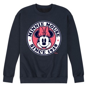 Men's - Disney - Minnie Mouse Graphic Fleece Sweatshirt - 1 of 4