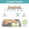 Cozy Kiss Orthopedic Cooling Foam Pet Bed with Sides, Removable Cover, Waterproof Liner & Anti-Slip Base - 4 of 4