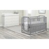 Lirago Light Gray 3-in-1 Convertible Island Crib - 3 of 4