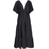 VENUS Womens Crinkle Midi Dress - 4 of 4