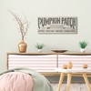 Stupell Industries Pumpkin Patch Fall Halloween Holiday Word Wood Texture Design Canvas Wall Art - 2 of 4