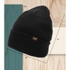 Lee Brand Unisex Cozy Wide Cuff Knit Fashion Beanie - 2 of 4
