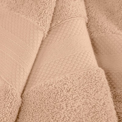 Hazelnut Turkish Cotton Plush Towel Set