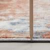 Acekool 5'3"x7'3" Abstract Design Rug - Soft Indoor Carpet for Living Room & Bedroom, Non-Shedding Low Pile - 3 of 4