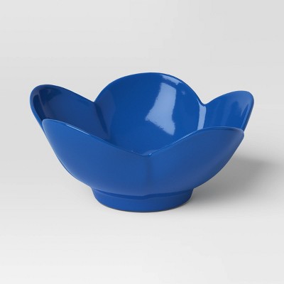 14oz Figural Flower Snack Bowl Blue - Room Essentials™