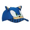 Sonic The Hedgehog Big Face Youth Blue Traditional Adjustable Hat - 4 of 4