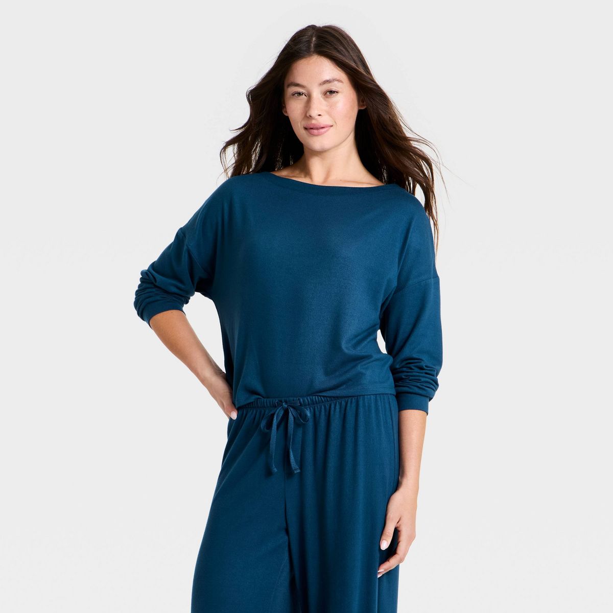Women's Cozy Boatneck Pullover Sweatshirt - Auden™