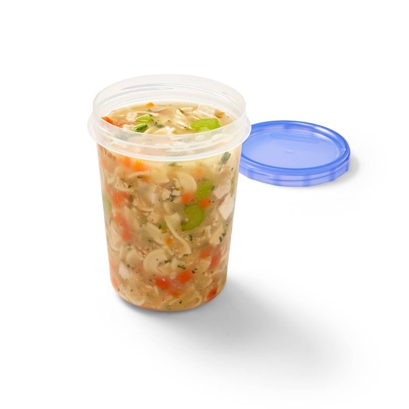 Twist and Store Large Round Food Storage Container - 2ct/32 fl oz - up &#38; up&#8482;, 2 of 7