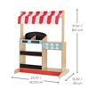 Teamson Kids My Little Helper Market Stand Playset with Awning and Produce Stand - 2 of 4