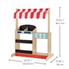 Teamson Kids My Little Helper Market Stand Playset with Awning and Produce Stand - image 2 of 4