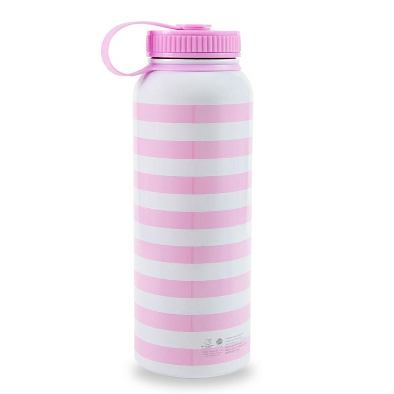 Silver Buffalo Sanrio Hello Kitty Pink Stainless Steel Water Bottle | Holds 42 Ounces, 3 of 10