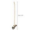 Unique Bargains Heart Bow Water Cup Pendant 1 Pc - 2 of 4