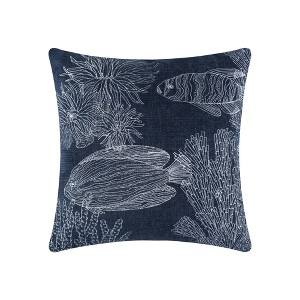 Serena Sea Fish Pillow - Levtex Home - 1 of 4