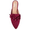 Journee Collection Womens Kessie Slip On Pointed Toe Mules Flats - 4 of 4