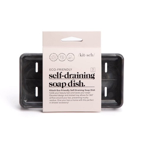 Soap Dish, Draining Soap Tray, Concrete Soap Dish, Shampoo Bar