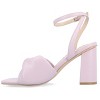 Journee Collection Womens Lottey Mid Heel Ankle Strap Sandals - 2 of 4